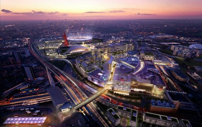 Stratford City at Sunset